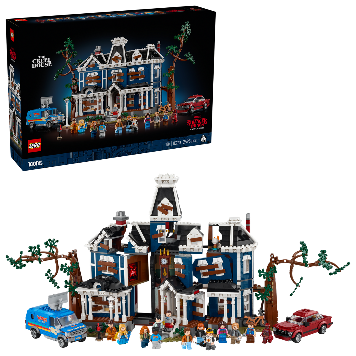 LEGO Icons Stranger Things The Creel House 11370-Bricking Lebanon