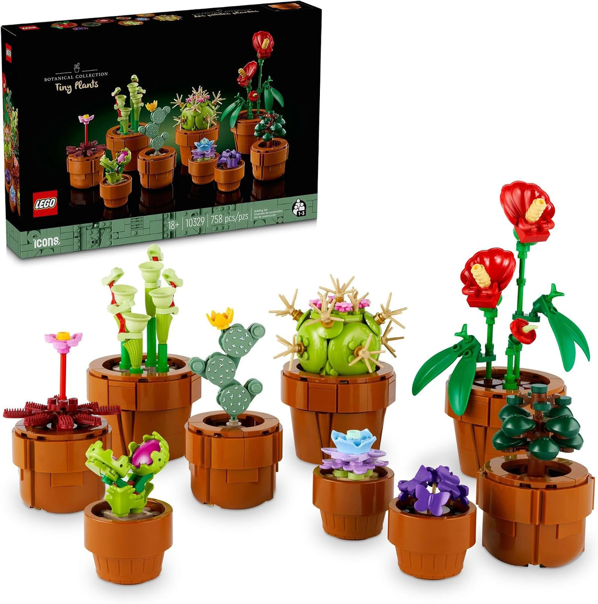 LEGO Icons Tiny Plants 10329-Bricking Lebanon