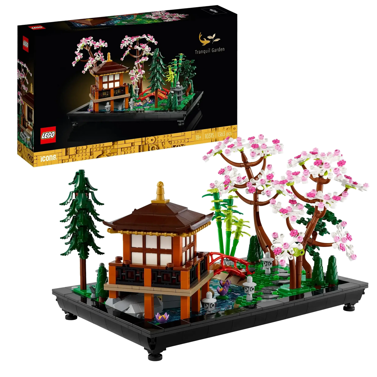 LEGO Icons Tranquil Garden 10315-Bricking Lebanon