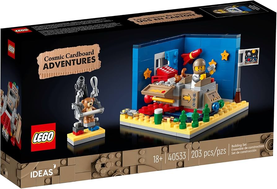 LEGO Ideas Cosmic Cardboard Adventures 40533-Bricking Lebanon