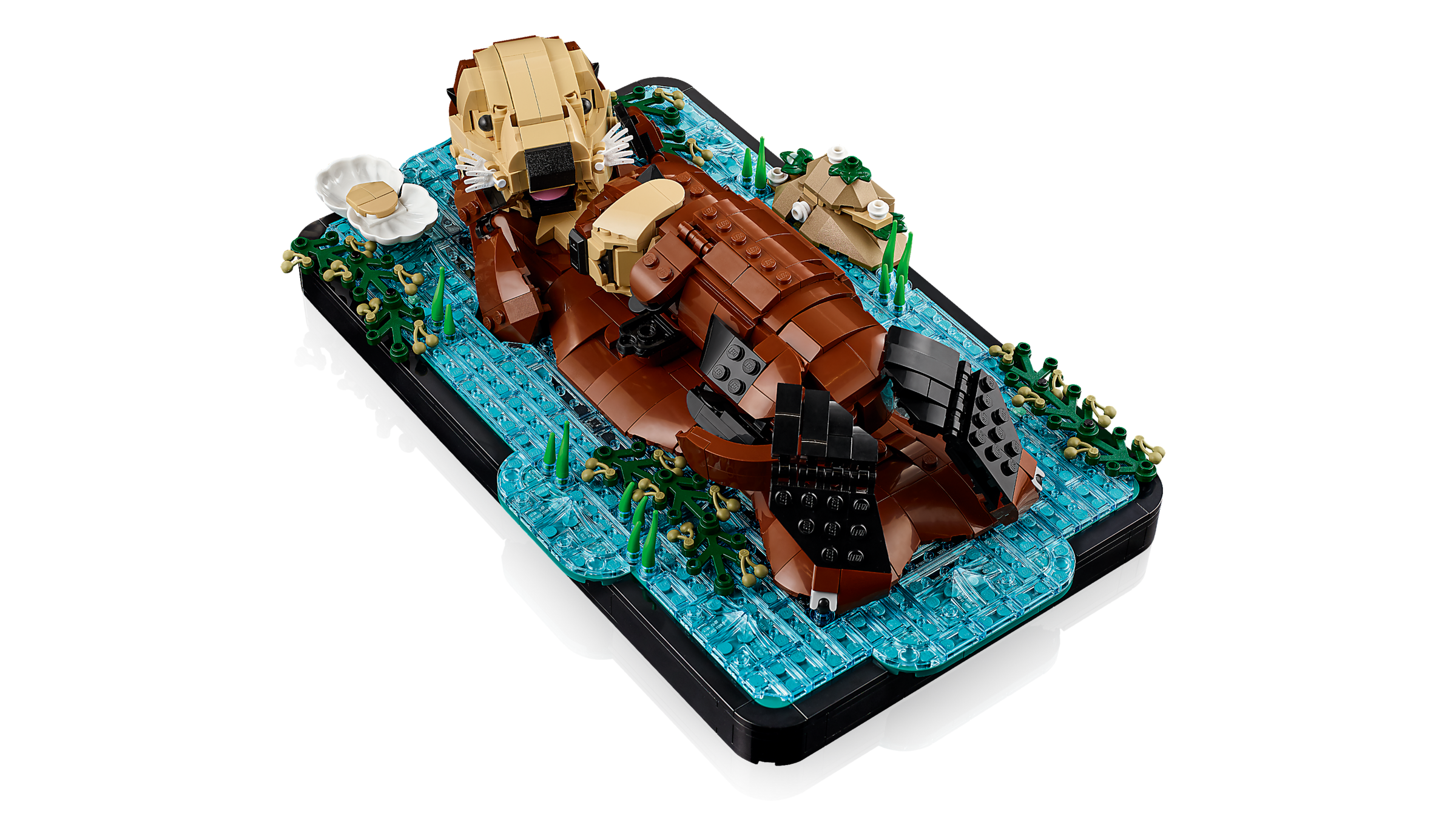 LEGO Ideas Floating Sea Otters 21366 Mother and Pup Model-21366-Bricking Lebanon