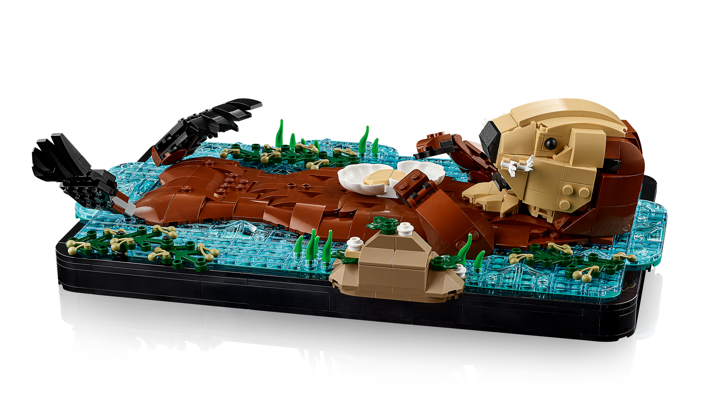 LEGO Ideas Floating Sea Otters 21366 Mother and Pup Model-21366-Bricking Lebanon