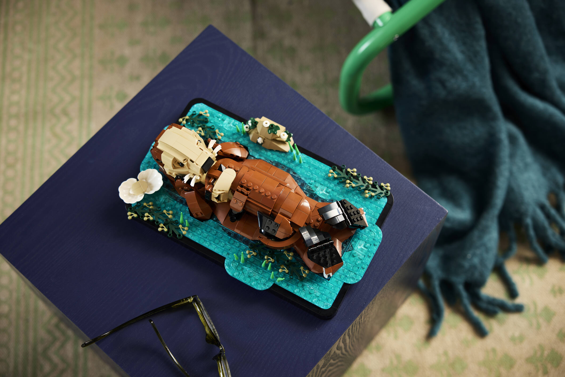 LEGO Ideas Floating Sea Otters 21366 Mother and Pup Model-21366-Bricking Lebanon