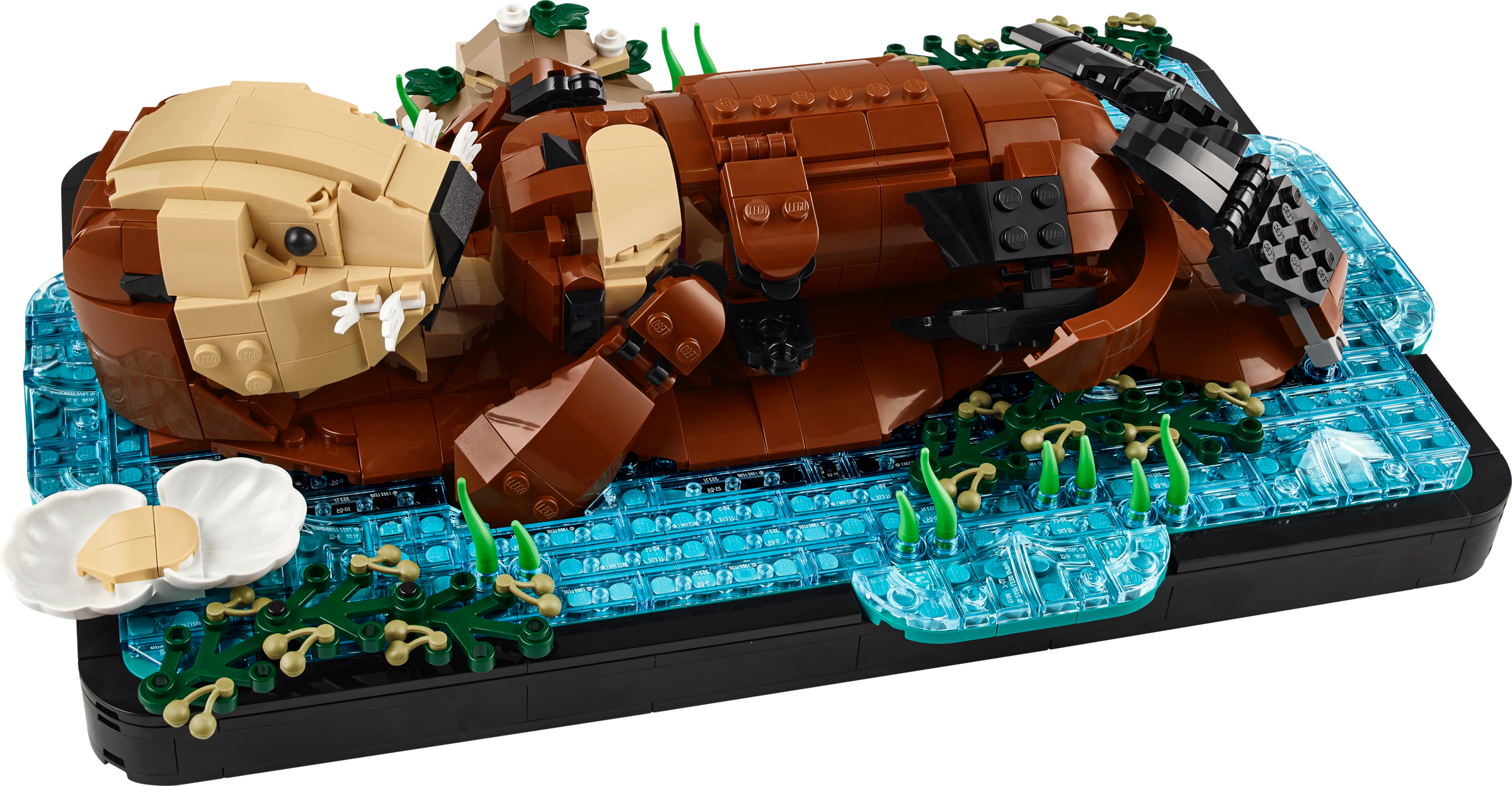 LEGO Ideas Floating Sea Otters 21366 Mother and Pup Model-21366-Bricking Lebanon
