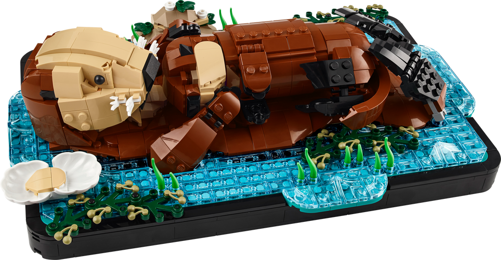 LEGO Ideas Floating Sea Otters 21366 Mother and Pup Model-Bricking Lebanon