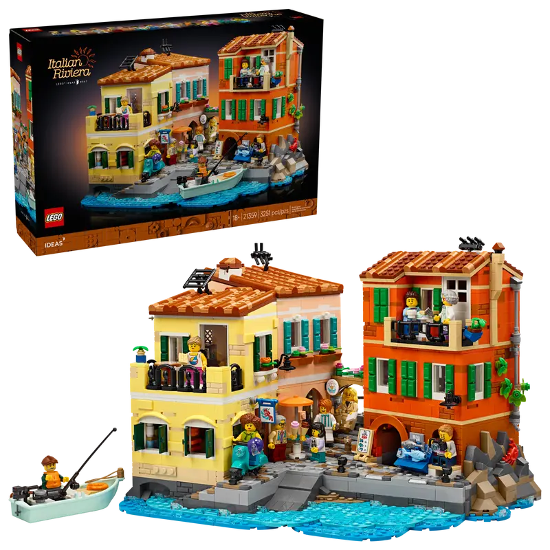 LEGO Ideas Italian Riviera 21359-Bricking Lebanon
