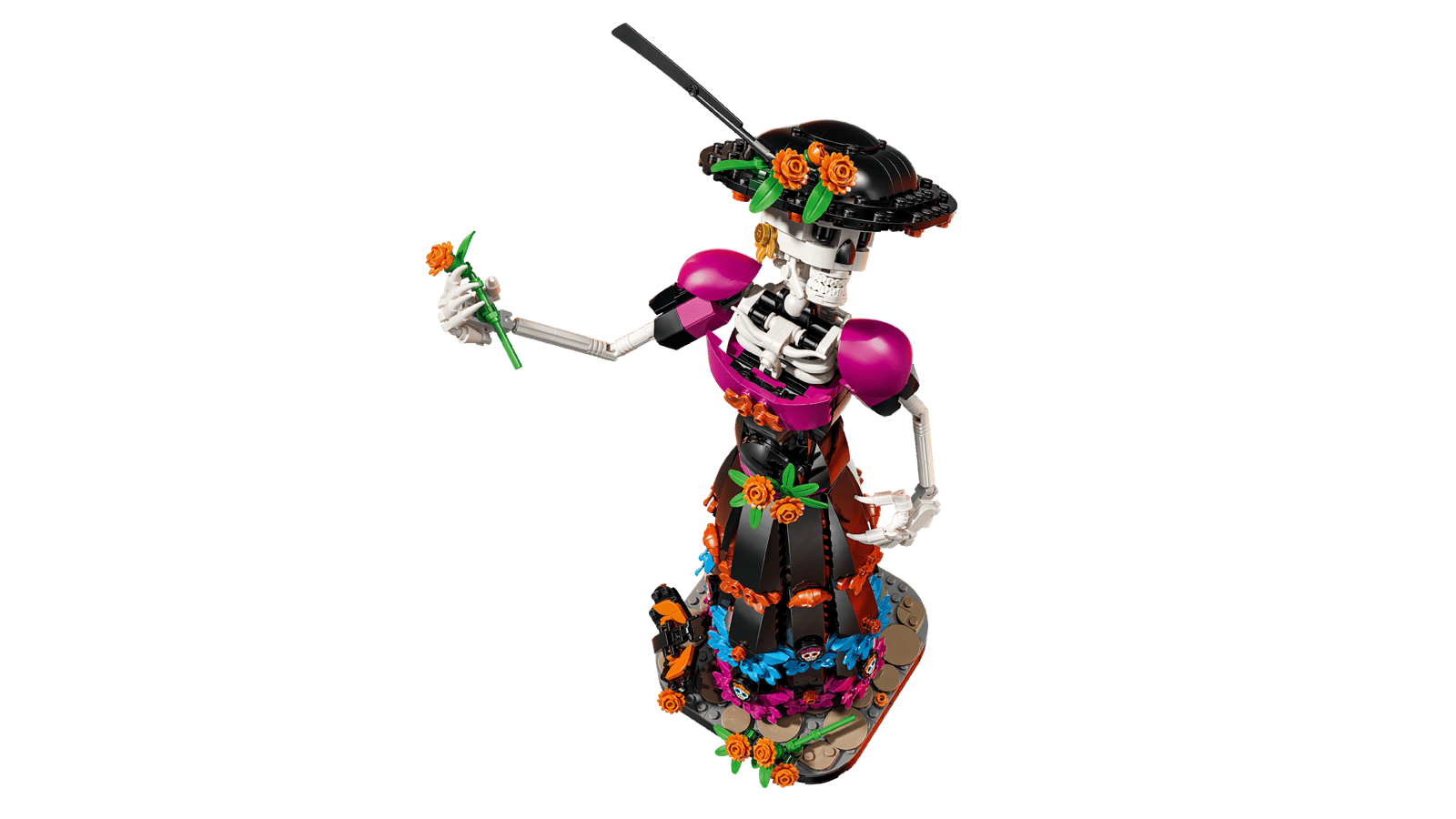 LEGO Ideas - La Catrina Buildable Desk Decor Set - 21372