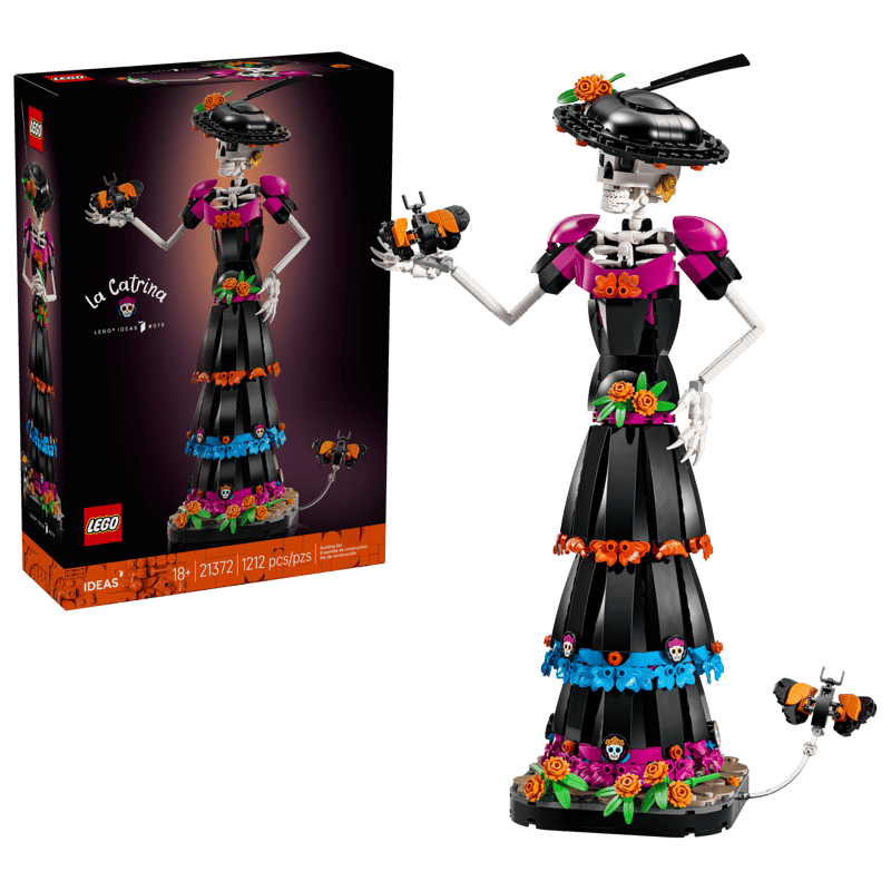 LEGO Ideas - La Catrina Buildable Desk Decor Set - 21372