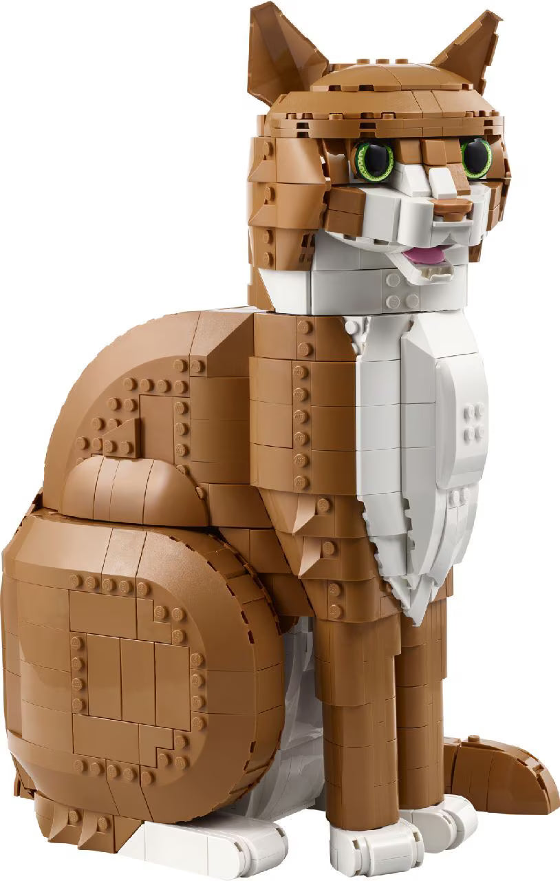 LEGO Ideas Orange Cat for Adults 21376-Bricking Lebanon