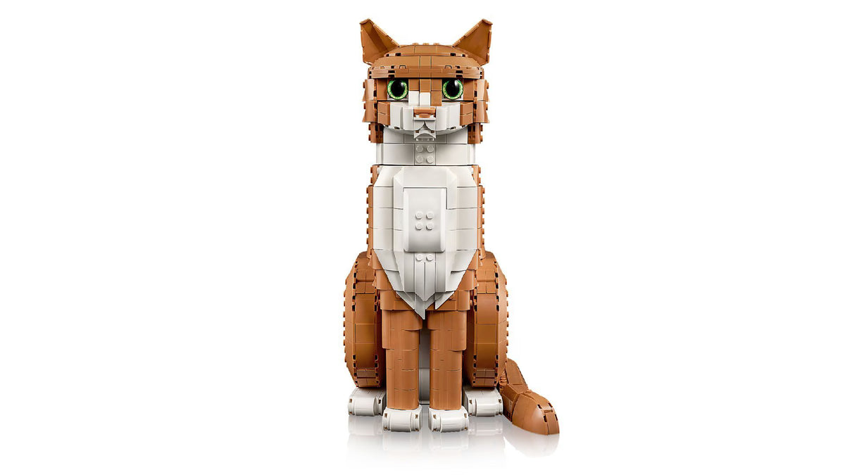 LEGO Ideas Orange Cat for Adults 21376-Bricking Lebanon