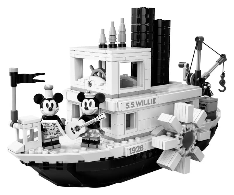 LEGO Ideas Steamboat Willie 21317-Bricking Lebanon