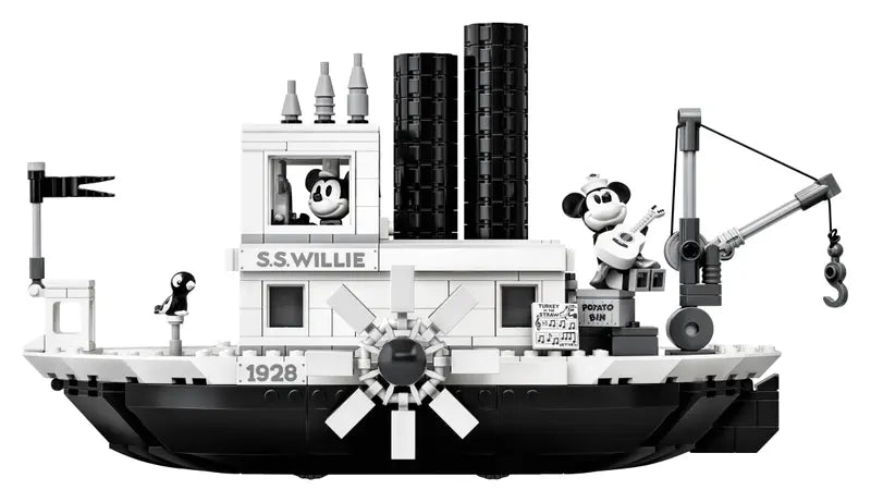 LEGO Ideas Steamboat Willie 21317-Bricking Lebanon