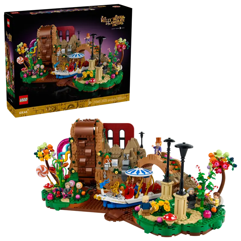 LEGO Ideas Willy Wonka & the Chocolate Factory 21360-Bricking Lebanon