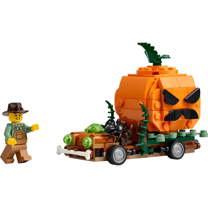 LEGO Jack-O'-Lantern Pickup Truck 40822-Bricking Lebanon