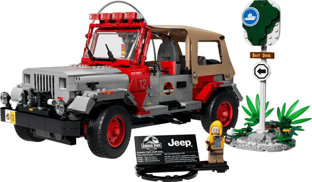 LEGO Jurassic Park Jeep Wrangler 77984