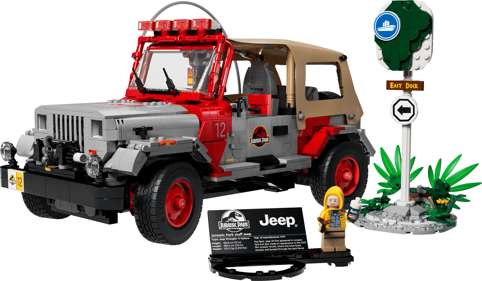 LEGO Jurassic Park Jeep Wrangler 77984