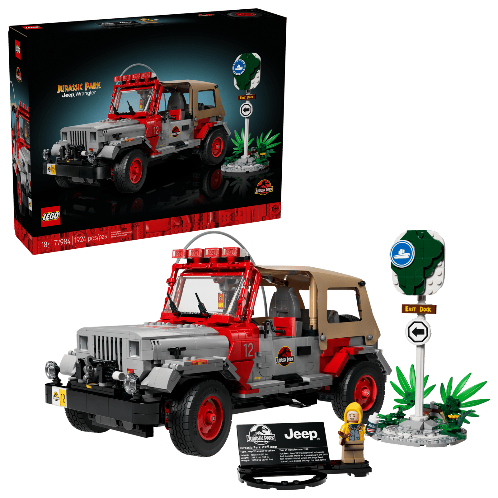 LEGO Jurassic Park Jeep Wrangler 77984