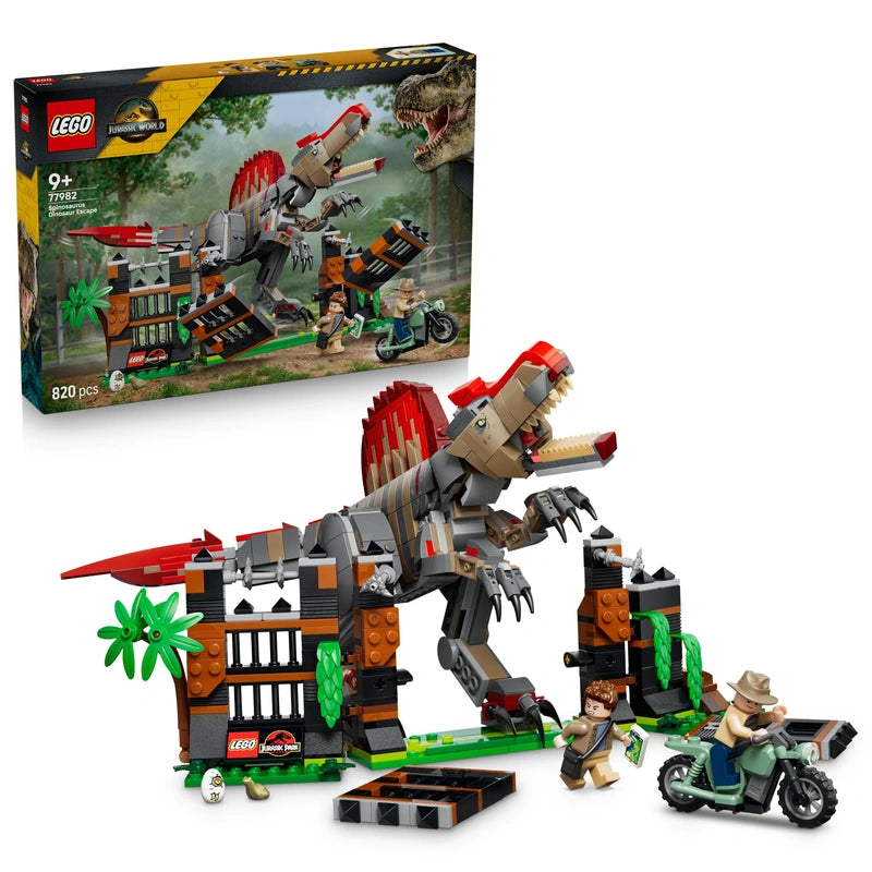 LEGO Jurassic World Spinosaurus Dinosaur Escape 77982-Bricking Lebanon