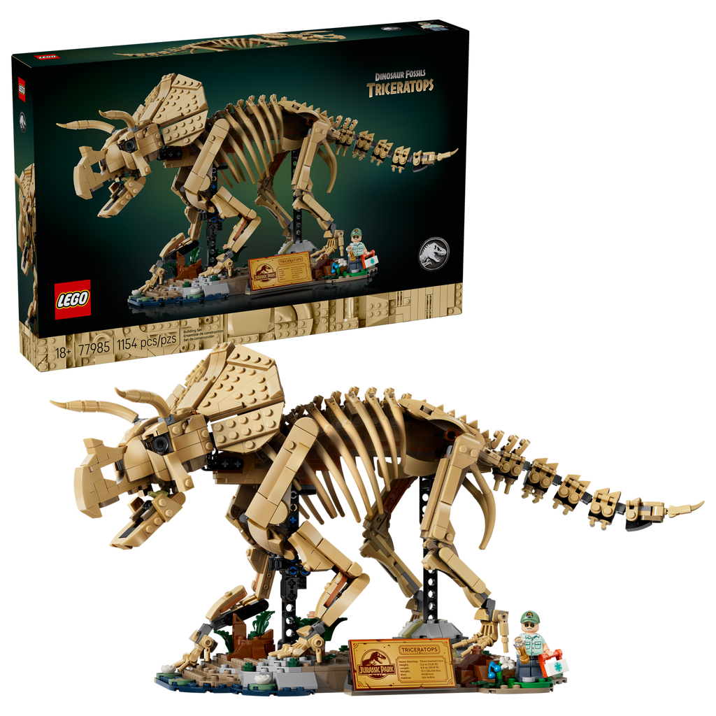 LEGO Jurassic World Triceratops Dinosaur Fossils 77985-Bricking Lebanon