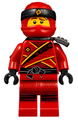 LEGO Kai Sons of Garmadon, NINJAGO Logogram Letter H on Head Wrap njo0391-Bricking Lebanon