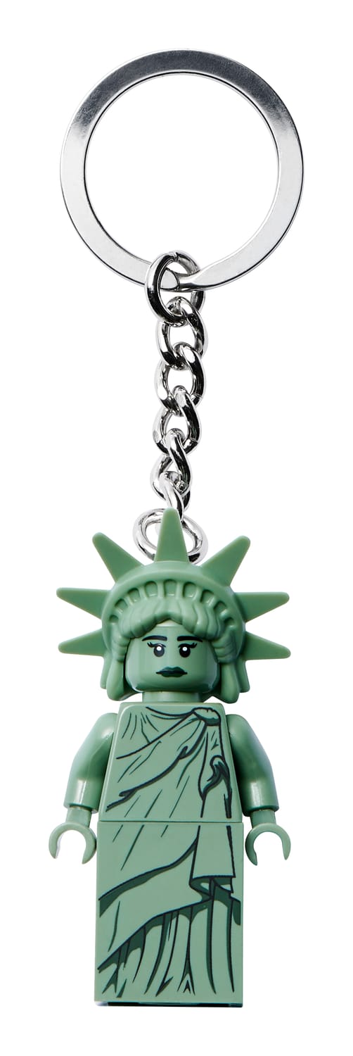 LEGO Lady Liberty Key Chain 854082-Bricking Lebanon