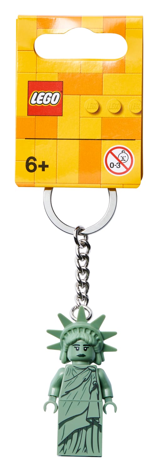 LEGO Lady Liberty Key Chain 854082-Bricking Lebanon