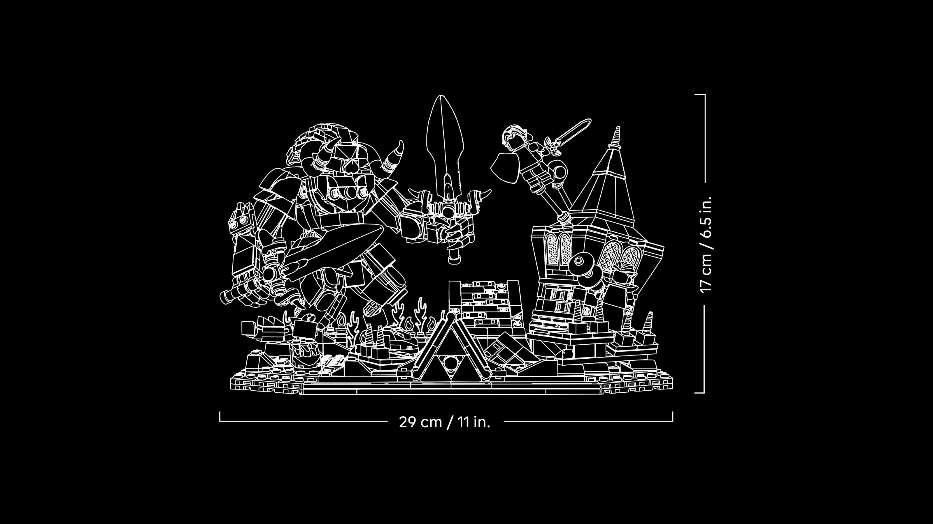 LEGO Legend of Zelda Ocarina of Time Final Battle 77093-77093-Bricking Lebanon