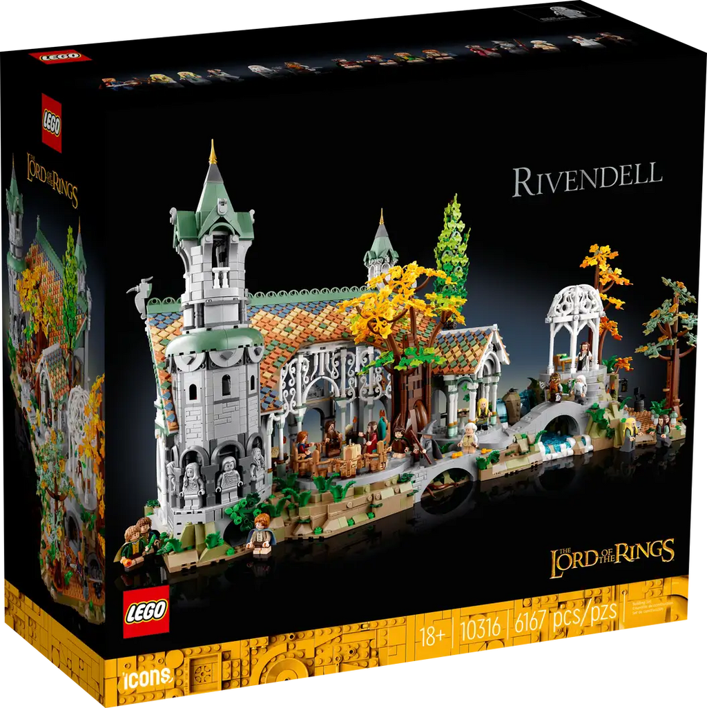 LEGO Lord of The Rings Rivendell 10316-Bricking Lebanon
