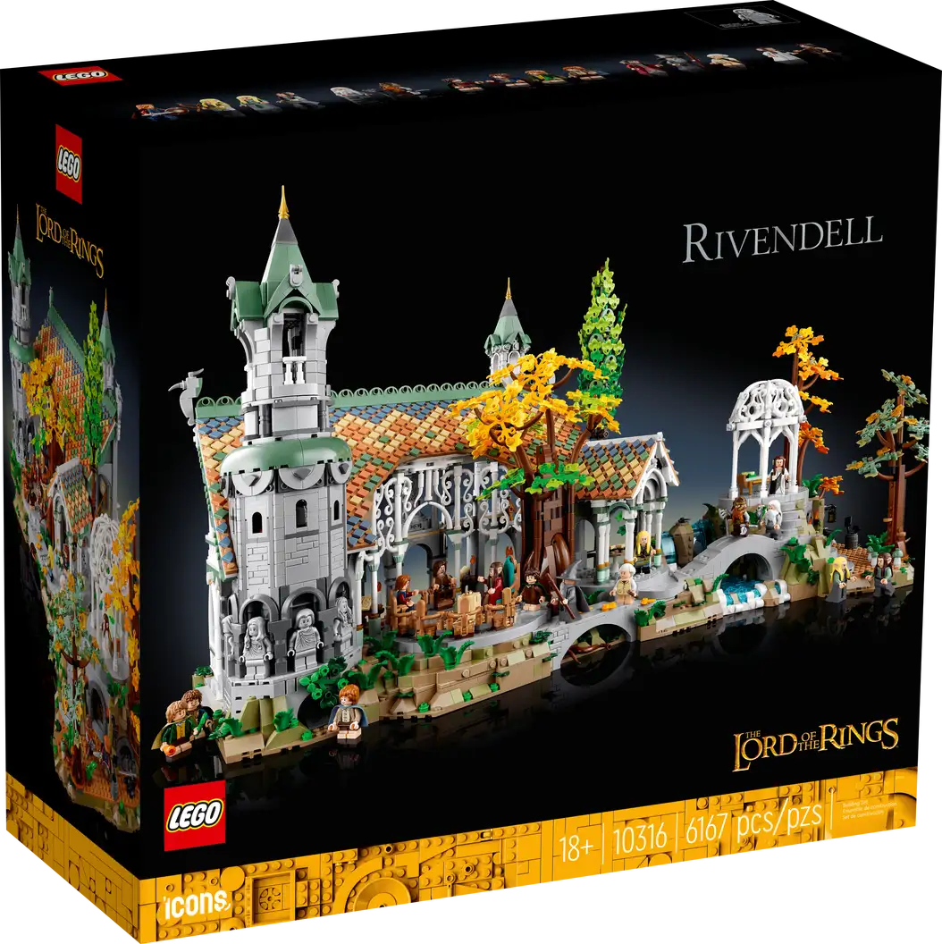 LEGO Lord of The Rings Rivendell 10316-Bricking Lebanon