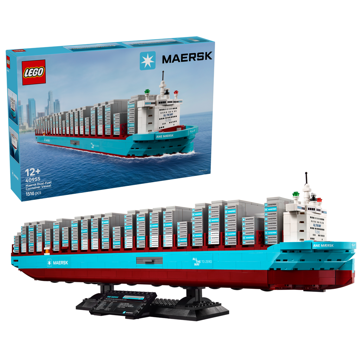 LEGO Maersk Dual Fuel Container Vessel 40955-Bricking Lebanon