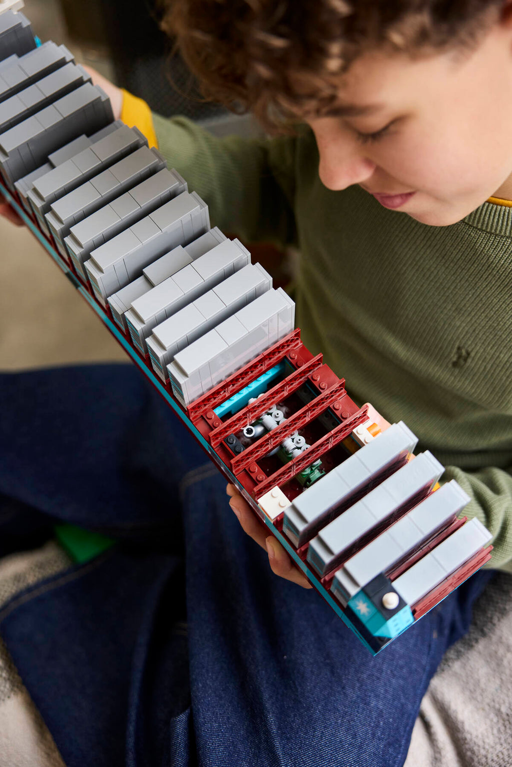 LEGO Maersk Dual-Fuel Container Vessel 40955 Collectible Ship Building Kit-40955-Bricking Lebanon