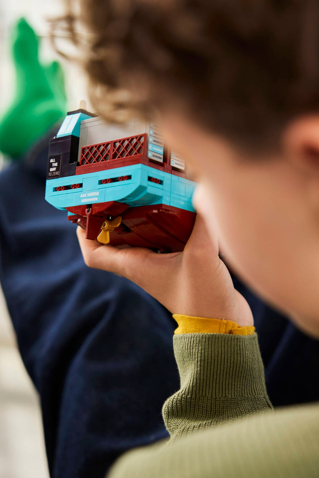 LEGO Maersk Dual-Fuel Container Vessel 40955 Collectible Ship Building Kit-40955-Bricking Lebanon