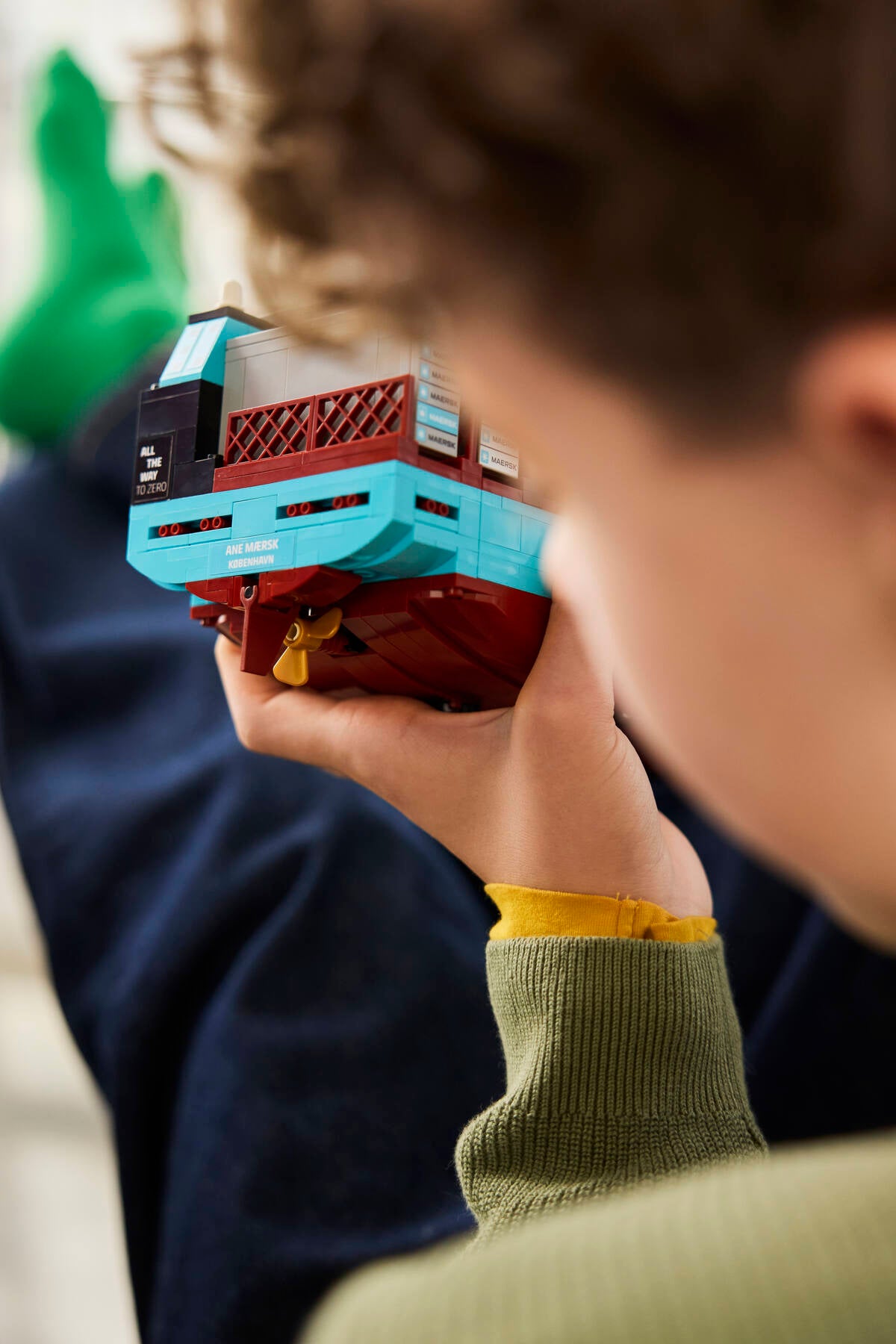 LEGO Maersk Dual-Fuel Container Vessel 40955 Collectible Ship Building Kit-40955-Bricking Lebanon