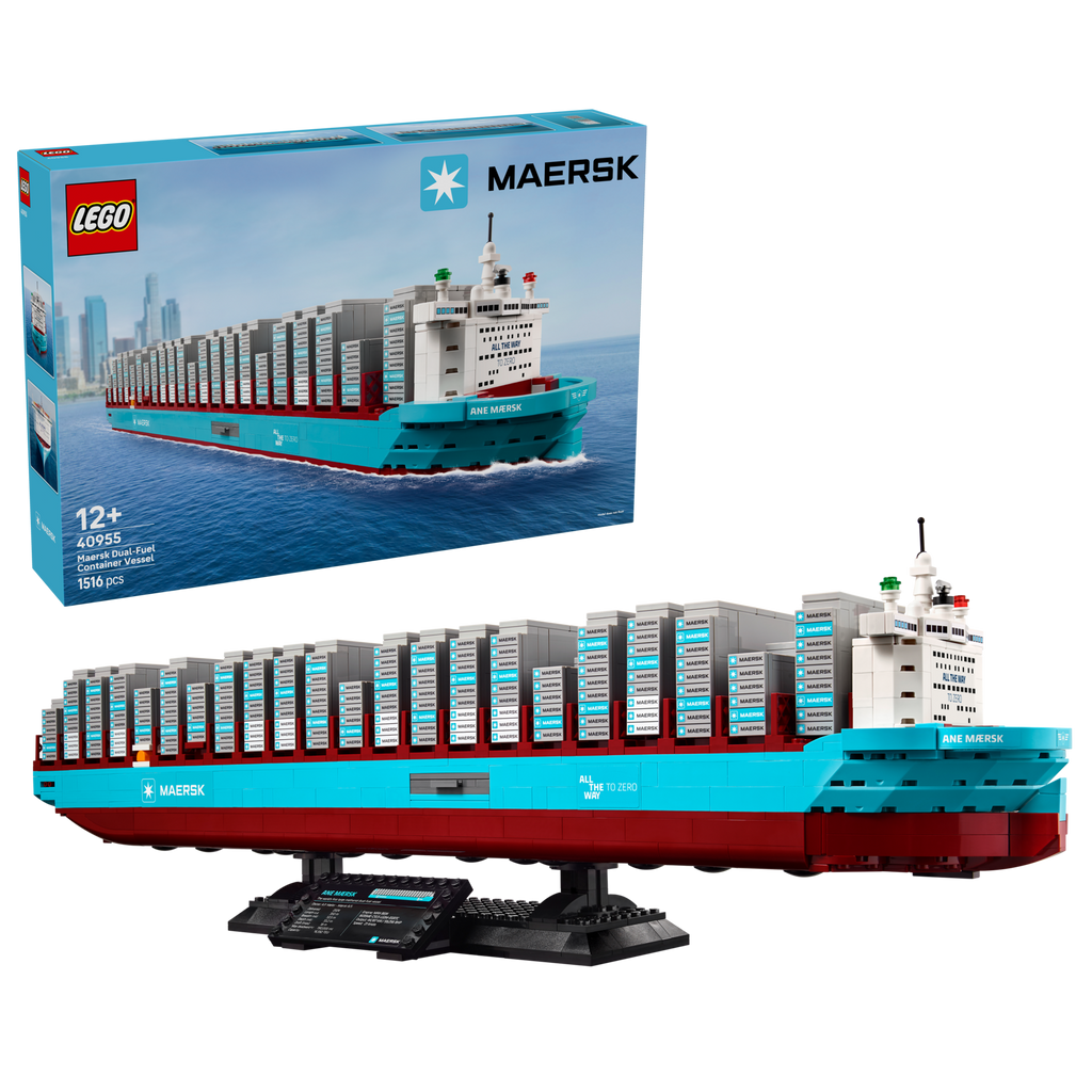 LEGO Maersk Dual-Fuel Container Vessel 40955 Collectible Ship Building Kit-40955-Bricking Lebanon