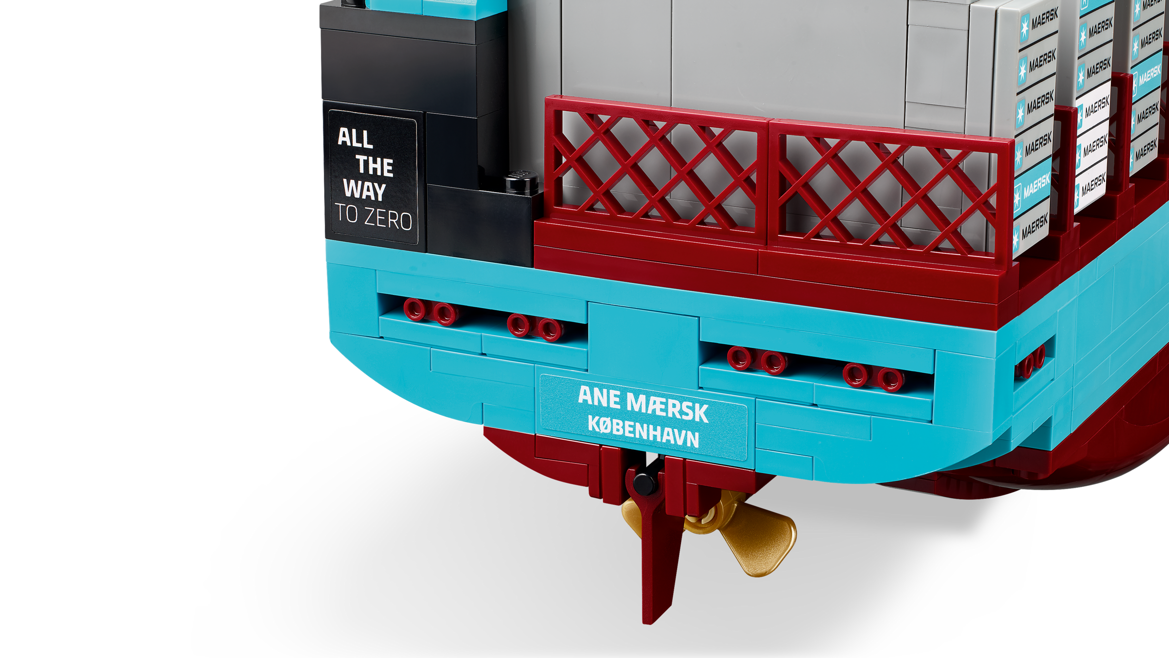 LEGO Maersk Dual-Fuel Container Vessel 40955 Collectible Ship Building Kit-40955-Bricking Lebanon