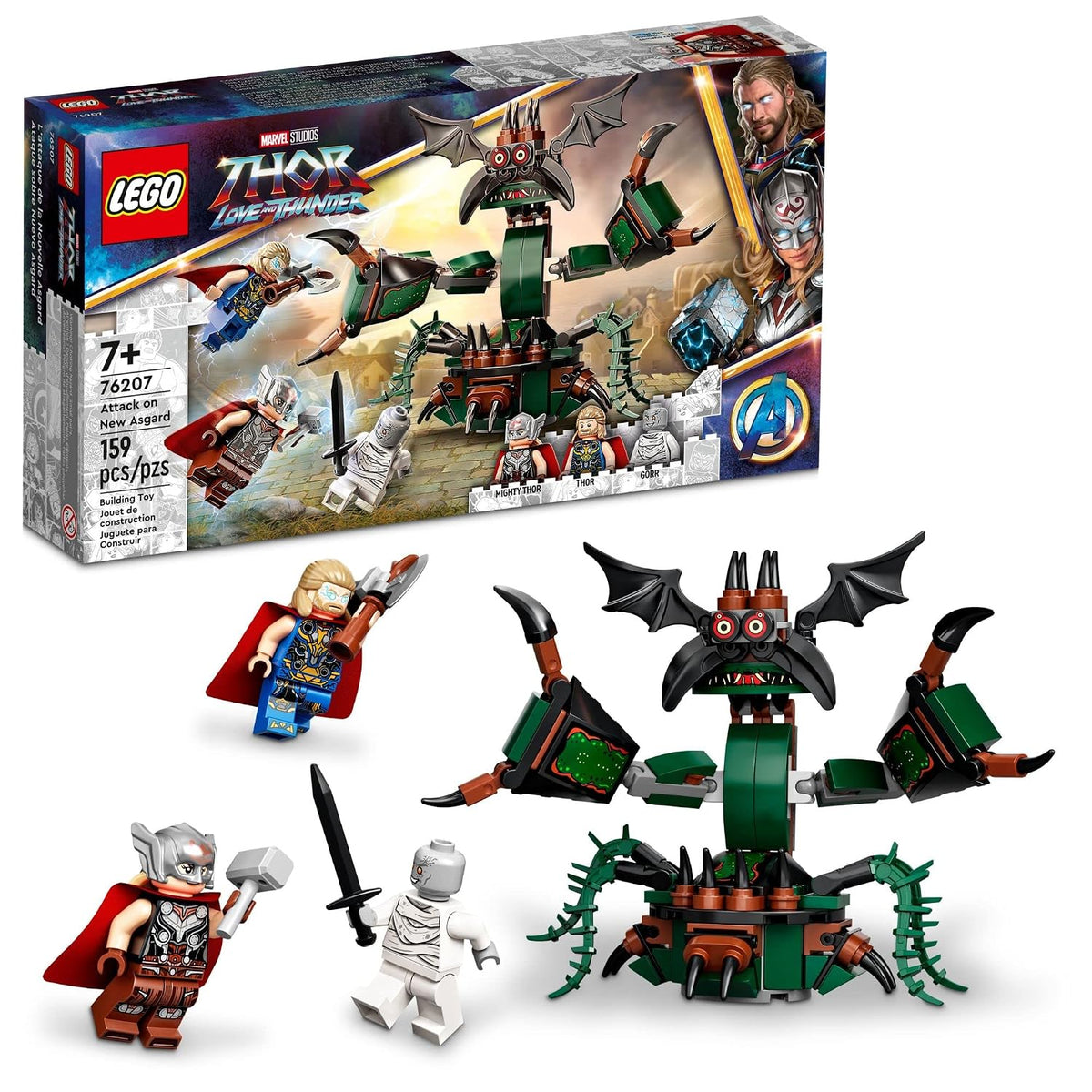 LEGO Marvel Attack on New Asgard 76207-Bricking Lebanon