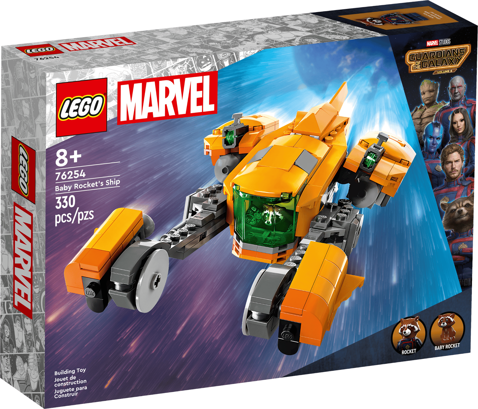 LEGO Marvel - Baby Rocket's Ship - 76254