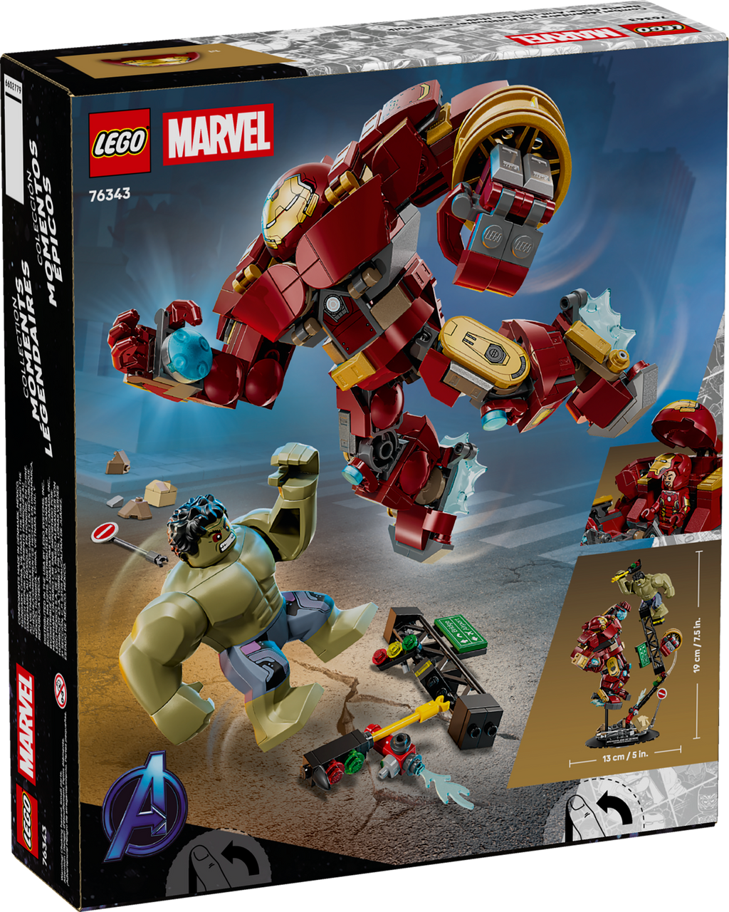 LEGO Marvel Epic Battle Hulkbuster vs The Hulk 76343 Set-Lego / Marvel Super Heroes-Bricking Lebanon