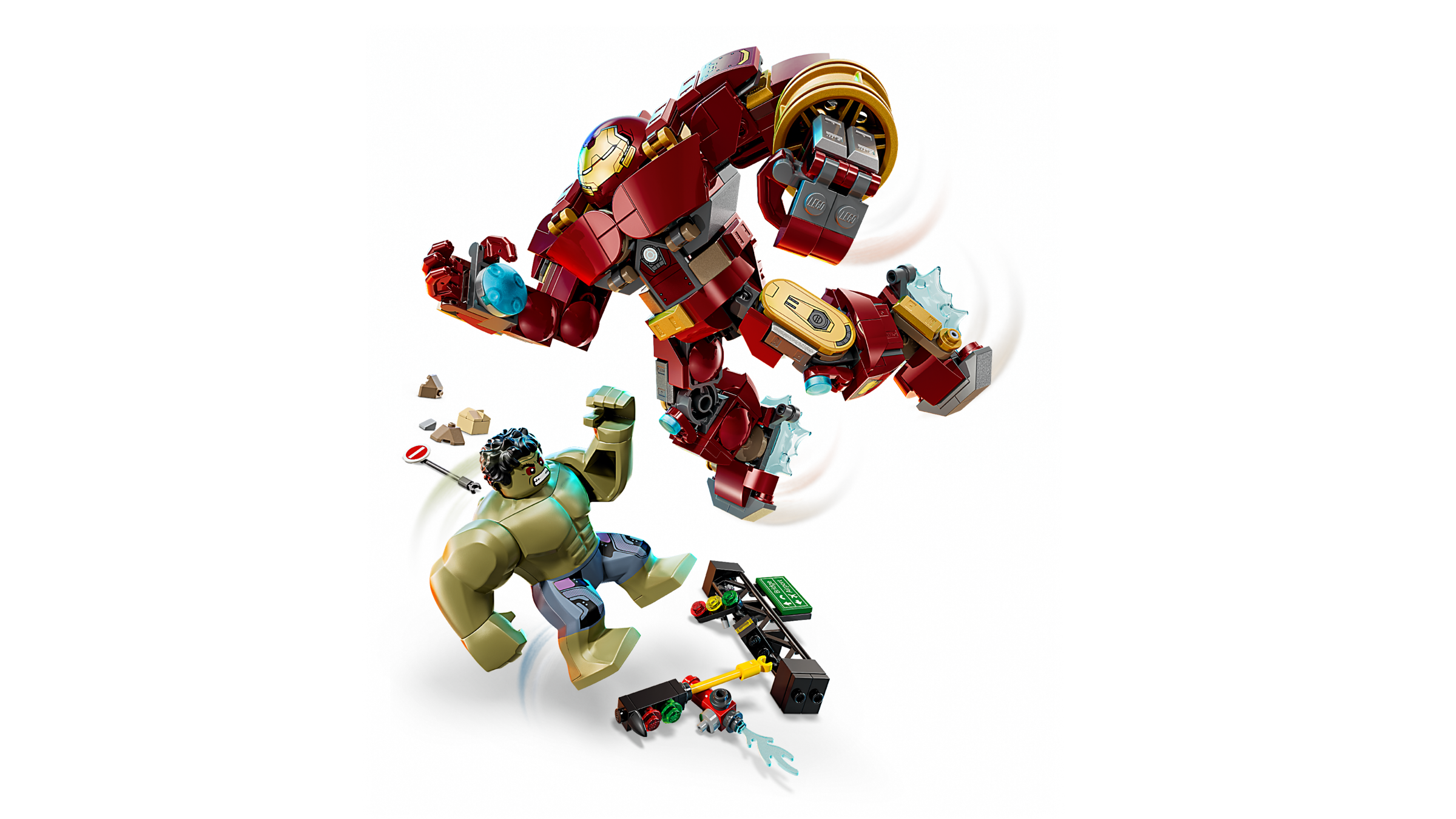 LEGO Marvel Epic Battle Hulkbuster vs The Hulk 76343 Set-Lego / Marvel Super Heroes-Bricking Lebanon