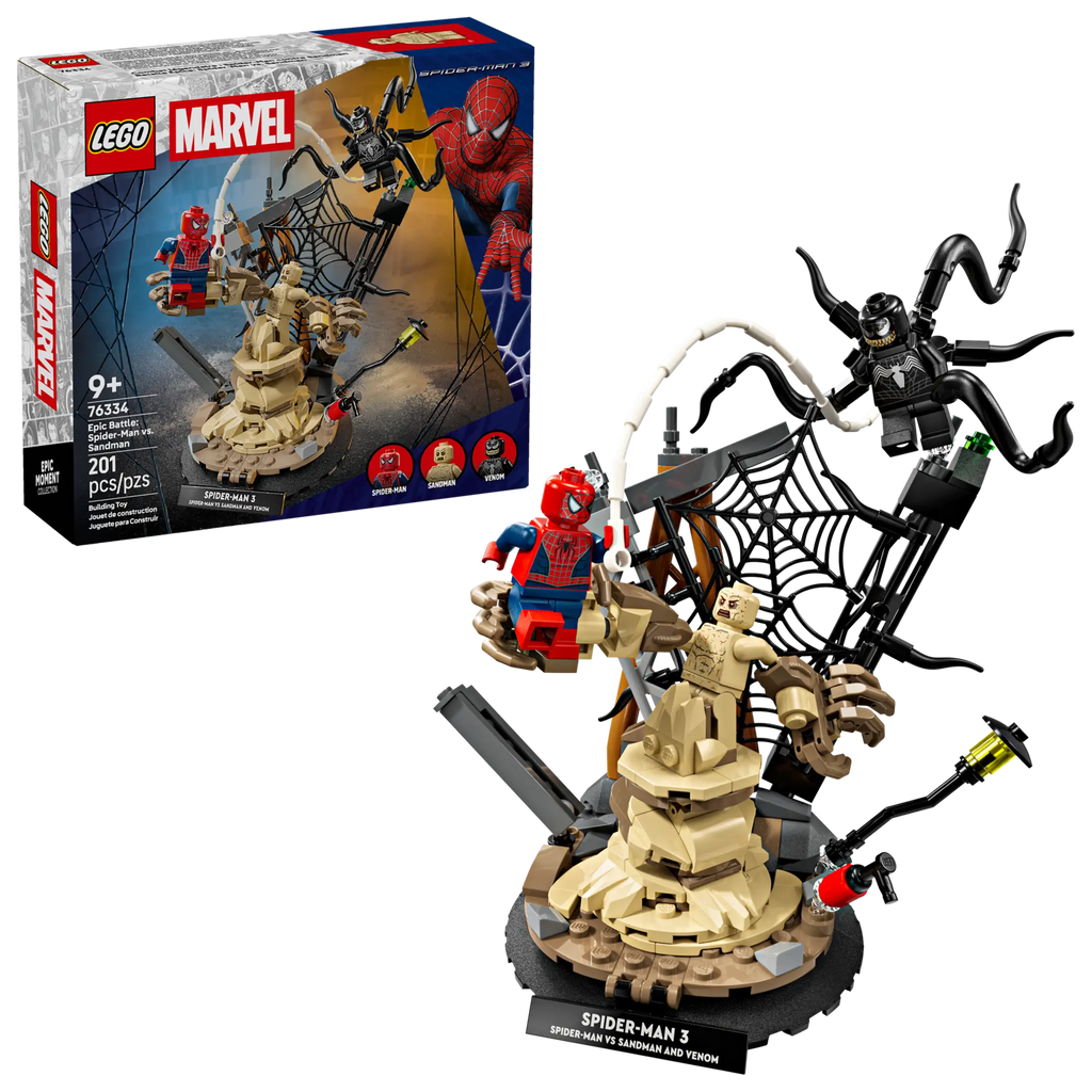 LEGO Marvel Epic Battle: Spider Man vs. Sandman 76334-Bricking Lebanon