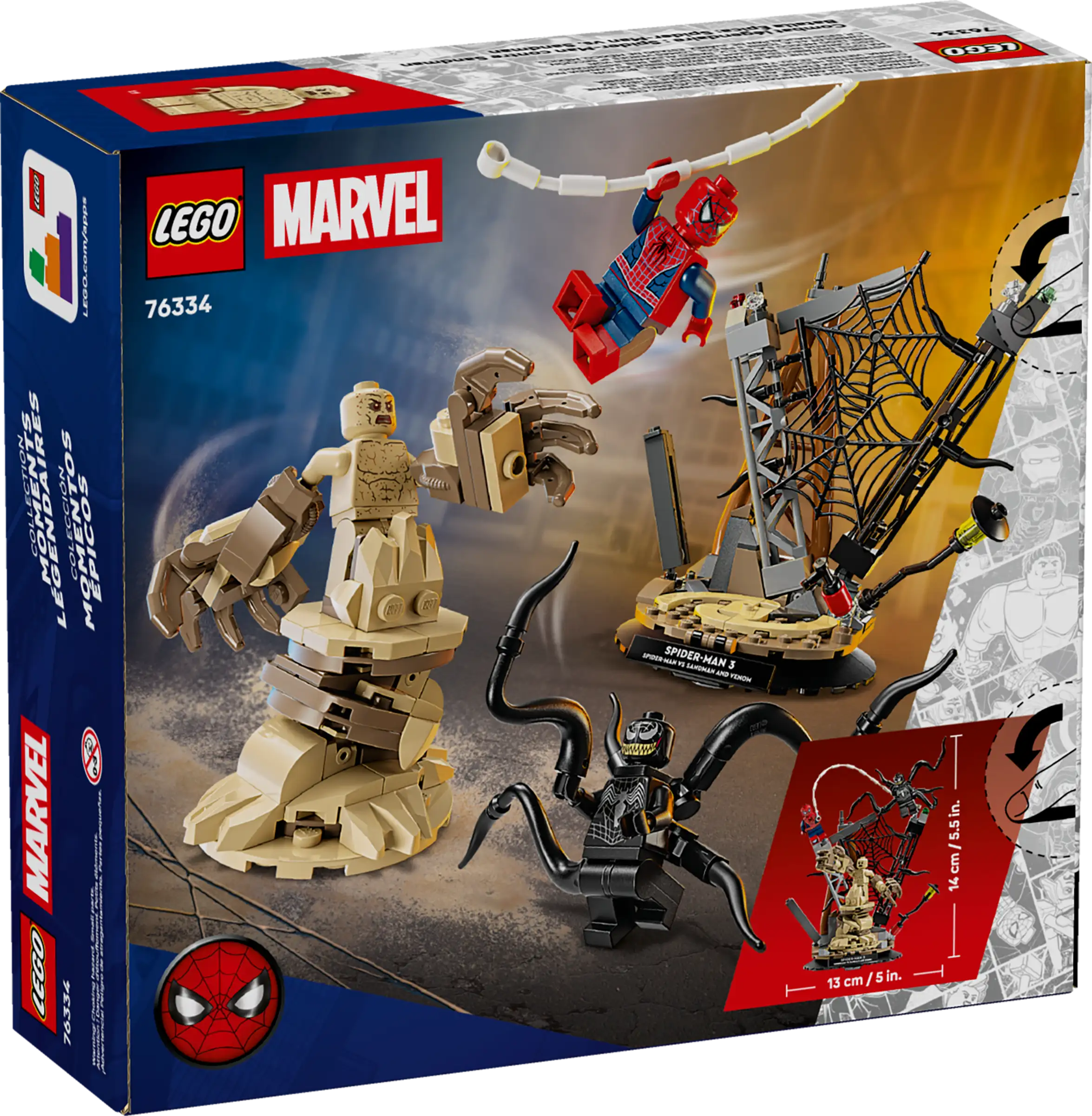 LEGO Marvel Epic Battle: Spider-Man vs. Sandman-Lego / Marvel Super Heroes-Bricking Lebanon