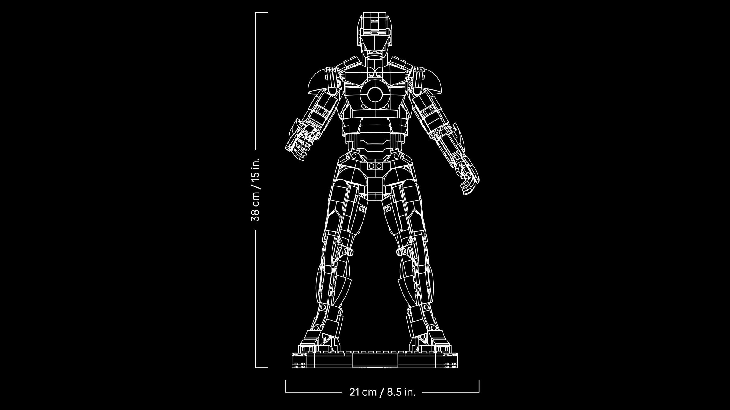 LEGO Marvel Iron Man Mark 3 Collectors' Edition 76344 Set-Lego / Marvel Super Heroes-Bricking Lebanon