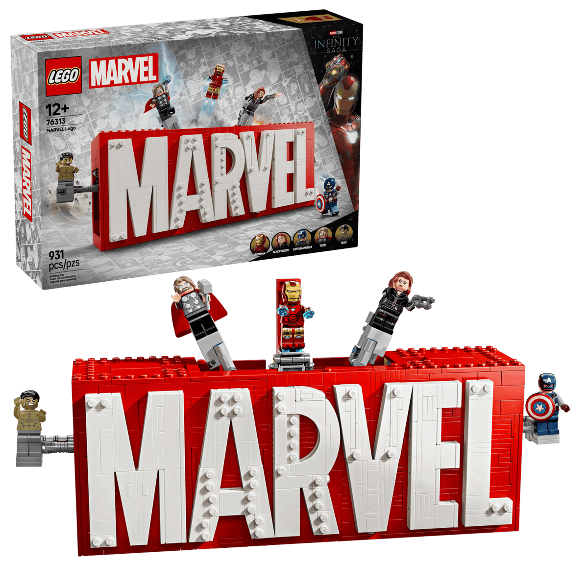 LEGO Marvel Logo & Minifigures 76313-Bricking Lebanon