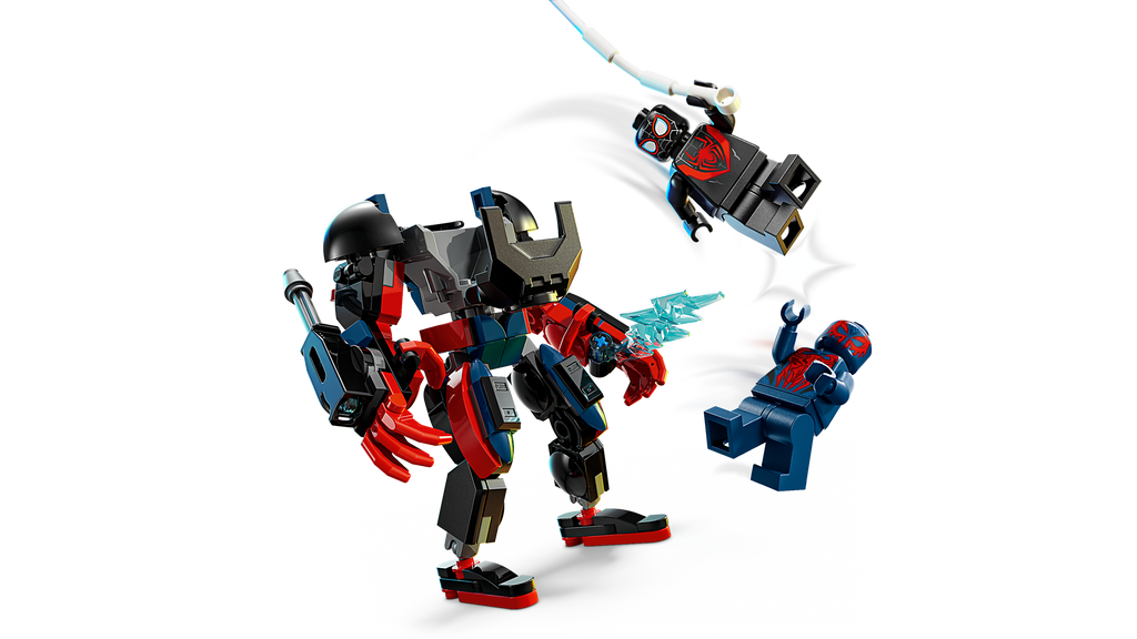 LEGO Marvel Miles Morales Mech vs Spider Man 2099 76337-Bricking Lebanon