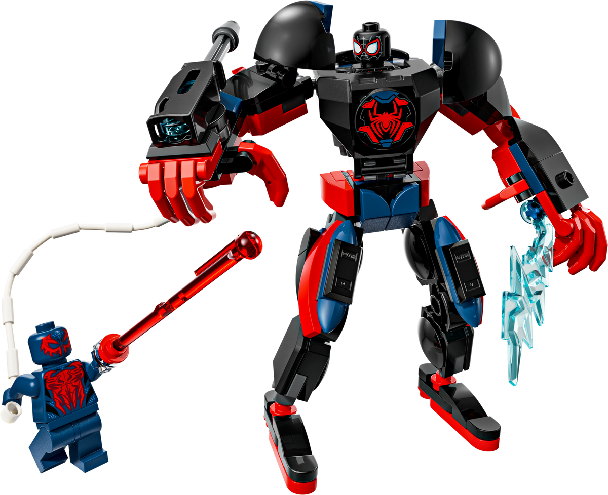 LEGO Marvel Miles Morales Mech vs Spider Man 2099 76337-Bricking Lebanon