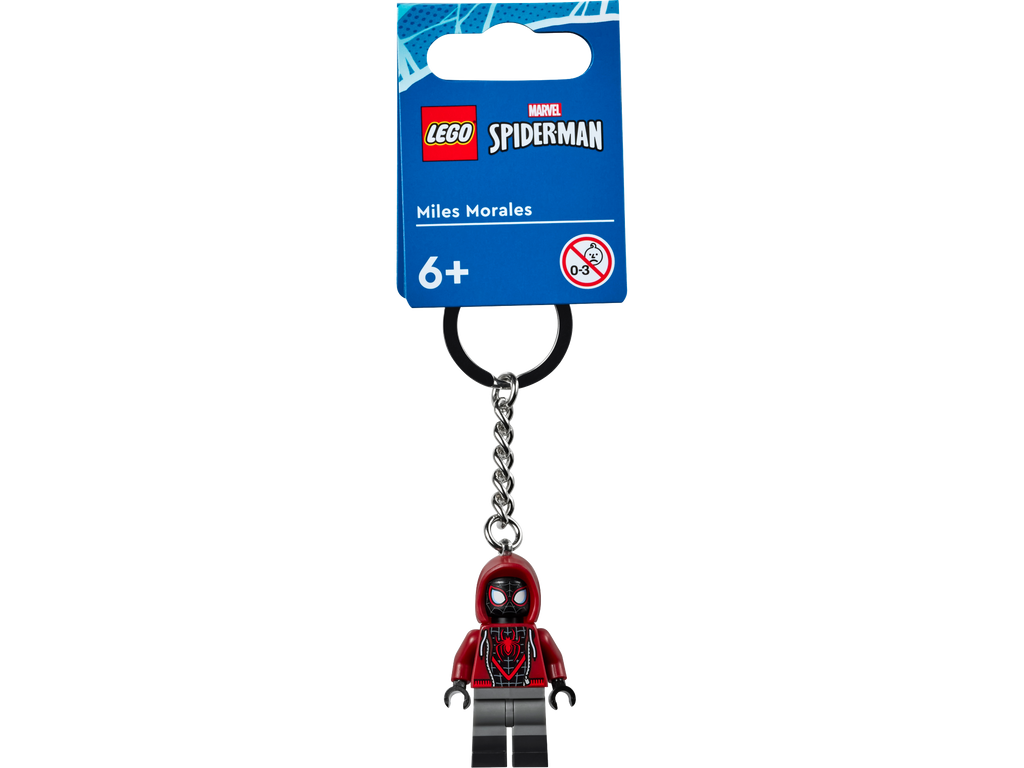LEGO Marvel Miles Morales Spider Man Minifigure Key Chain 854153-Bricking Lebanon