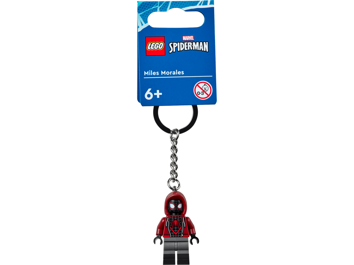 LEGO Marvel Miles Morales Spider Man Minifigure Key Chain 854153-Bricking Lebanon