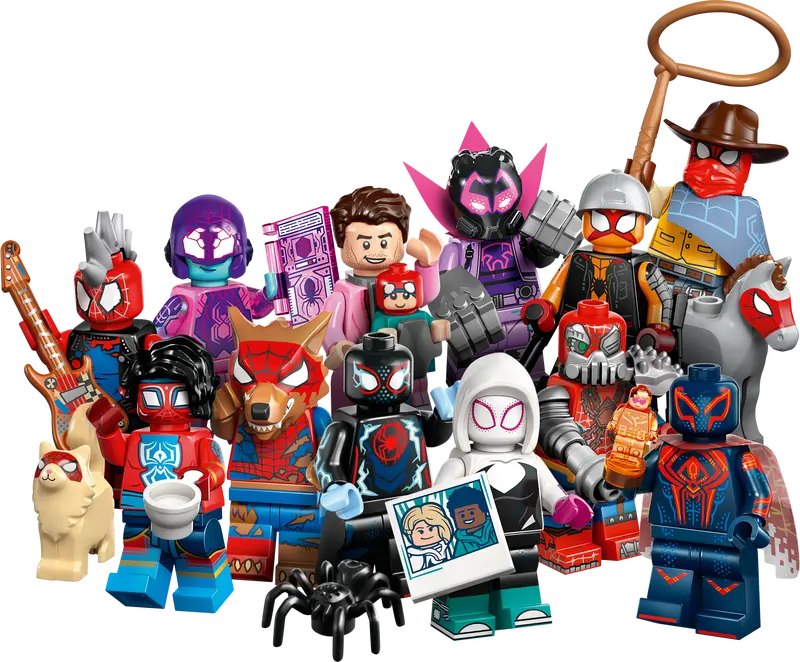 LEGO Marvel Minifigures Spider-Man: Across the Spider-Verse-Bricking Lebanon