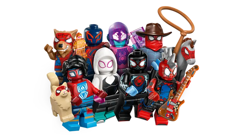 LEGO Marvel Minifigures Spider-Man: Across the Spider-Verse-Bricking Lebanon