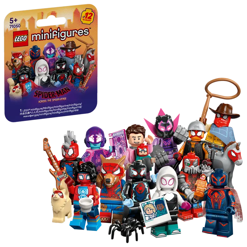 LEGO Marvel Minifigures Spider-Man: Across the Spider-Verse-Bricking Lebanon